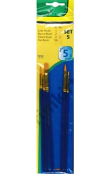 Fırça Seti Academy Seri 500 No:5 5 Li F-7500.s5 Karışık