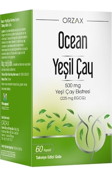 Green Tea 500mg Yeşil Çay Eki 60 Kapsül