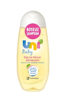 Uni Baby Saç Ve Vücut Şampuanı 200ml Uni Baby Saç Ve Vücut Şampuanı 200ml