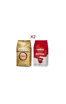 Lavazza Qualita Oro 1kg + Qualita Rossa 1kg 2'li Çekirdek Kahve Seti 2kg Lavazza Qualita Oro 1kg + Qualita Rossa 1kg 2'li Çekirdek Kahve Seti 2kg