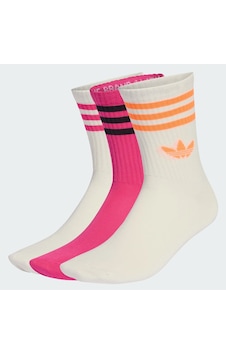 3s Crew S 3p Adidas Çorap Owhıte/shopnk/owhıte 3s Crew S 3p Adidas Çorap Owhıte/shopnk/owhıte