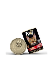 Foxy Ekstra Kuzu Etli Pate Konserve Yetişkin Kedi Maması 400 G Foxy Ekstra Kuzu Etli Pate Konserve Yetişkin Kedi Maması 400 G