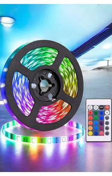 5 Metre Şerit Led Rgb Işıklı Kumandalı Güç Adaptörü Her Ortama Uygun Tkdytgs6r1vdmoshjw4 5 Metre Şerit Led Rgb Işıklı Kumandalı Güç Adaptörü Her Ortama Uygun Tkdytgs6r1vdmoshjw4