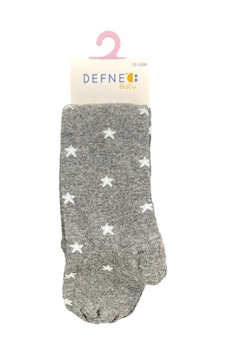 Defne Baby Bebek Külotlu Çorap 019-21 Gri Defne Baby Bebek Külotlu Çorap 019-21 Gri