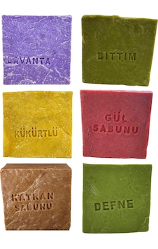 6 'lı Doğal Sabun Set El Yapımı Lavanta + Bıttım + Kükürt + Gül + Katran + Defne 6 'lı Doğal Sabun Set El Yapımı Lavanta + Bıttım + Kükürt + Gül + Katran + Defne