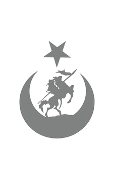 Akıncı Ve Ay Yıldız Türk Bayrağı Araba Sticker 17x17 Cm Gri Akıncı Ve Ay Yıldız Türk Bayrağı Araba Sticker 17x17 Cm Gri