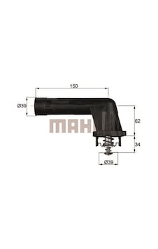 MAHLE TI2095 Termostat 95 C.E36 93 M43B16-M43B18 MAHLE TI2095 Termostat 95 C.E36 93 M43B16-M43B18