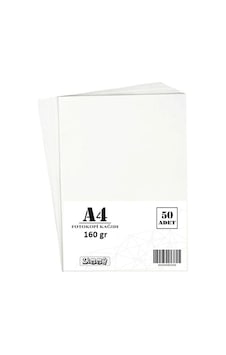 160 Gr/m A4 Kağıdı Fotokopi Kağıdı - 50 Adet 160 Gr/m A4 Kağıdı Fotokopi Kağıdı - 50 Adet