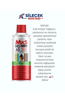 Mxs40 Gıcırtıcı Önler Çok Amaçlı Yağlayıcı 200ml 70060 1 adet