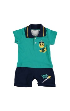 Kidsmadamiko Miniworld Cool Boy Baskılı Erkek Bebek Tulum Yeşil Kidsmadamiko Miniworld Cool Boy Baskılı Erkek Bebek Tulum Yeşil