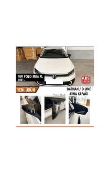 Volkswagen Polo Mk6 Fl Batman Yarasa Ayna Kapağı Piano Black / 2018 - Volkswagen Polo Mk6 Fl Batman Yarasa Ayna Kapağı Piano Black / 2018 -