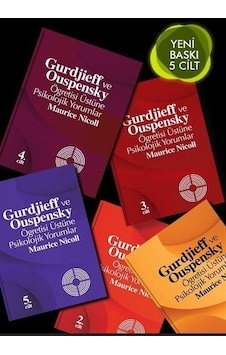 Gurdjieff ve Ouspensky'nin Öğretisi Üstüne Psikolojik Yorumlar Seti - 5 Kitap Takım - Maurice Nicoll - Ruh ve Madde Yayıncılık Gurdjieff ve Ouspensky'nin Öğretisi Üstüne Psikolojik Yorumlar Seti - 5 Kitap Takım - Maurice Nicoll - Ruh ve Madde Yayıncılık