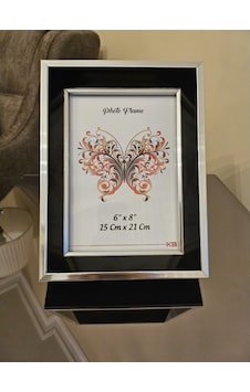 Siyah Gümüş Çerçeve