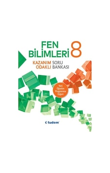 8.Sınıf Fen Bilimleri Kazanım Odaklı Soru Bankası - Tudem Yayınları 8.Sınıf Fen Bilimleri Kazanım Odaklı Soru Bankası - Tudem Yayınları