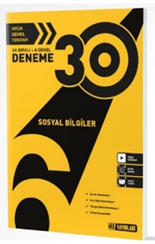 Hız Yayınları 6. Sınıf Sosyal Bilgiler 30'lu Deneme Hız Yayınları 6. Sınıf Sosyal Bilgiler 30'lu Deneme