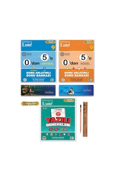 Tonguç Akademi 5. Sınıf 0 Dan 5 E Konu Anlatımlı Soru Bankası - 1. Dönem Yazılı Denemeleri Tüm Dersler Set 3 Kitap Tonguç Akademi 5. Sınıf 0 Dan 5 E Konu Anlatımlı Soru Bankası - 1. Dönem Yazılı Denemeleri Tüm Dersler Set 3 Kitap