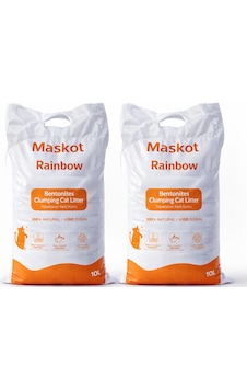 Maskot Rainbow Lavanta Sabun Pudra Mix Bentonit Kedi Kumu 2 x 10 L Maskot Rainbow Lavanta Sabun Pudra Mix Bentonit Kedi Kumu 2 x 10 L