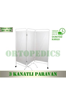 Paravan - Hastane Muayene Paravani - 3 Kanatli Paravan - Hastane Muayene Paravani - 3 Kanatli