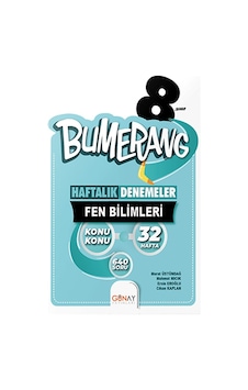 Günay 8.Sınıf Lgs Bumerang Haftalık Denemeler Fen Bilimleri - Gün Günay 8.Sınıf Lgs Bumerang Haftalık Denemeler Fen Bilimleri - Gün