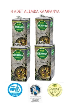 Kervan Natürel Soğuk Sıkım Sızma 4 5l Zeytinyağı Kervan Natürel Soğuk Sıkım Sızma 4 5l Zeytinyağı