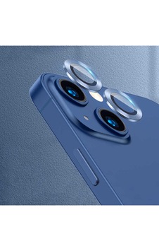 İphone 13 Mini Uyumlu Vrdr Cl-07 Kamera Koruyucu-mavi Mavi İphone 13 Mini Uyumlu Vrdr Cl-07 Kamera Koruyucu-mavi Mavi