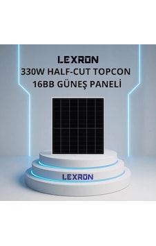 Lexron 330w 64 Cell 16bb Half-cut Topcon Güneş Paneli Lexron 330w 64 Cell 16bb Half-cut Topcon Güneş Paneli