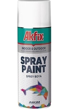 Akfix Sprey Boya 400 ML Beyaz