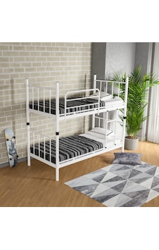 Ejder metal Ranza 90x190 Beyaz Ranza (YATAKSIZ) Ejder metal Ranza 90x190 Beyaz Ranza (YATAKSIZ)