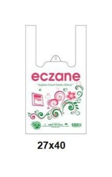 Eczane Poşeti Atlet Boy 22x40