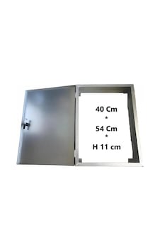 Galvaniz 40x54x11 Cm Sac Dolap (Su Sayaç Vana Dolabı) Galvaniz 40x54x11 Cm Sac Dolap (Su Sayaç Vana Dolabı)