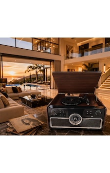 Victrola Empire 6'sı 1 Arada Bluetooth Retro Pikap / Plak Çalar 1 Adet Victrola Empire 6'sı 1 Arada Bluetooth Retro Pikap / Plak Çalar 1 Adet