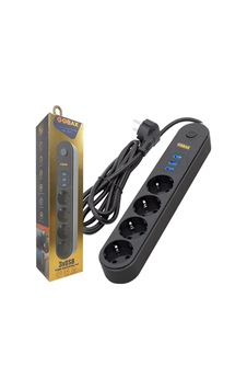 Gobax Mg-101 4lü 3 Usbli 2 Mt Termal Akım Korumalı Gobax Mg-101 4lü 3 Usbli 2 Mt Termal Akım Korumalı