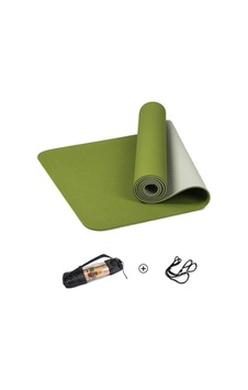 Tpe Pilates Yoga Minderi 6 Mm, Taşıma Çantalı Çift Renkli Yoga Matı Yeşil Yeşil Diğer Tpe Pilates Yoga Minderi 6 Mm, Taşıma Çantalı Çift Renkli Yoga Matı Yeşil Yeşil Diğer