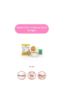 Golden Cire Natural Cezve Ağda 1+1 210 G Golden Cire Natural Cezve Ağda 1+1 210 G