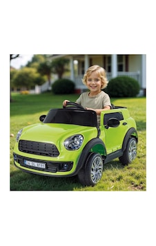 Ride On 12 Volt Akülü Araba Kumandalı Açık Yeşil Ride On 12 Volt Akülü Araba Kumandalı Açık Yeşil