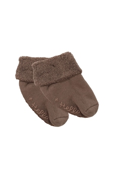 Unisex Koyu Kahve Kıvrık Hello Kaydırmaz Taban Havlu Çorap Çok Renkli Unisex Koyu Kahve Kıvrık Hello Kaydırmaz Taban Havlu Çorap Çok Renkli