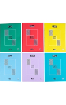 New Style Tel Dikiş Pp.Kapak Defter A4 60/4 7438-7339 1 ADET