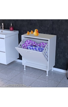 Modilayn Söke Banyo İçin Sihirli Kutu 65x75x32,5 Cm Lik 1 Göz Sepet Hazneli Mini Banyo Dolabı Beyaz Modilayn Söke Banyo İçin Sihirli Kutu 65x75x32,5 Cm Lik 1 Göz Sepet Hazneli Mini Banyo Dolabı Beyaz