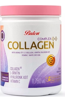 Balen Collagen Complex++ Meyve Aromalı Tip 1,2,3 Kolajen , L- 350 Mg Balen Collagen Complex++ Meyve Aromalı Tip 1,2,3 Kolajen , L- 350 Mg