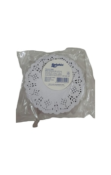 Dolphin Dole 12,5 Cm Pk:500 Lü Kağıt Dantel Beyaz Dolphin Dole 12,5 Cm Pk:500 Lü Kağıt Dantel Beyaz