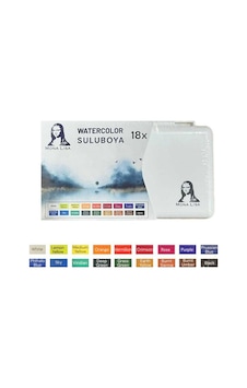 Mona Lisa Suluboya Prof 18 Renk Mw18 Çok Renkli Mona Lisa Suluboya Prof 18 Renk Mw18 Çok Renkli