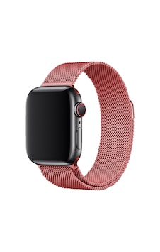E2M Apple Uyumlu  Watch 42-44mm KRD-01 Metal Hasır Koyu Pe