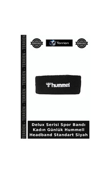Delux Serisi Spor Bandı Kadın Günlük Hummell Headband Standart Siyah Delux Serisi Spor Bandı Kadın Günlük Hummell Headband Standart Siyah