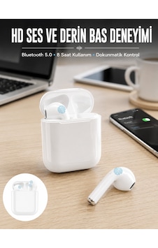 Kablolu Kulakiçi Kulaklık 2.nesil Tws Bluetooth Kulaklık Yüksek Ses Kaliteli Yeni Nesil Belirtilmemiş Kablolu Kulakiçi Kulaklık 2.nesil Tws Bluetooth Kulaklık Yüksek Ses Kaliteli Yeni Nesil Belirtilmemiş