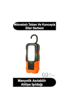 Pilli Cob Led Çalışma Lambası Mıknatıslı Kancalı Taşınabilir Projektör Işık Kamp Feneri Garaj Tamirh Beyaz Pilli Cob Led Çalışma Lambası Mıknatıslı Kancalı Taşınabilir Projektör Işık Kamp Feneri Garaj Tamirh Beyaz