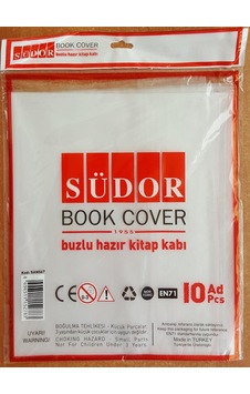 Südor Hazır Yapışkanlı Buzlu Kitap Kabı 10 Adet