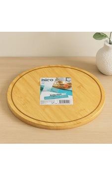 Hubrendy Tedarik Yuvarlak 29.7 Cm Bambu Döner Sunum Tepsisi 360 Hubrendy Tedarik Yuvarlak 29.7 Cm Bambu Döner Sunum Tepsisi 360
