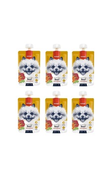 Wanpy Sığır Havuç Köpek Et Ezmesi 90 Gr X 6 Wanpy Sığır Havuç Köpek Et Ezmesi 90 Gr X 6