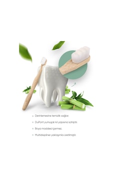 Tbrush Beyaz Nano Vegan Bambu Diş Fırçası - Ultra Soft (hassas Dişler) + Paslanmaz Çelik Dil Temizleyici Tbrush Beyaz Nano Vegan Bambu Diş Fırçası - Ultra Soft (hassas Dişler) + Paslanmaz Çelik Dil Temizleyici