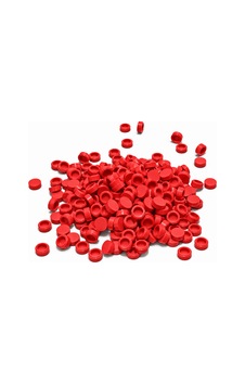 1x1 Round Tile Yuvarlak Karo Parça, Red Kırmızı 100 Adet 1x1 Round Tile Yuvarlak Karo Parça, Red Kırmızı 100 Adet